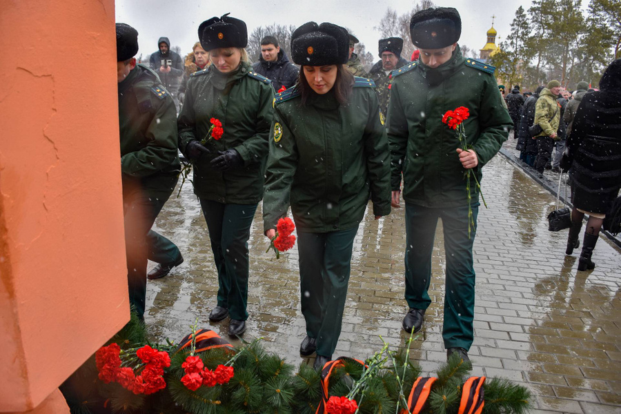 Митинг-реквием, посвящённый 80-й годовщине освобождения от фашистских захватчиков. Фото © Предоставлено LIFE