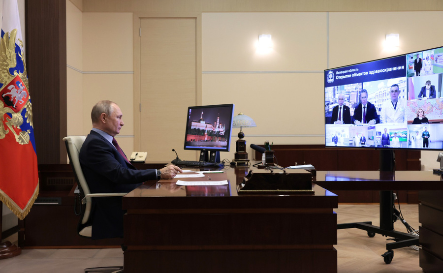Президент РФ Владимир Путин. Фото © Kremlin