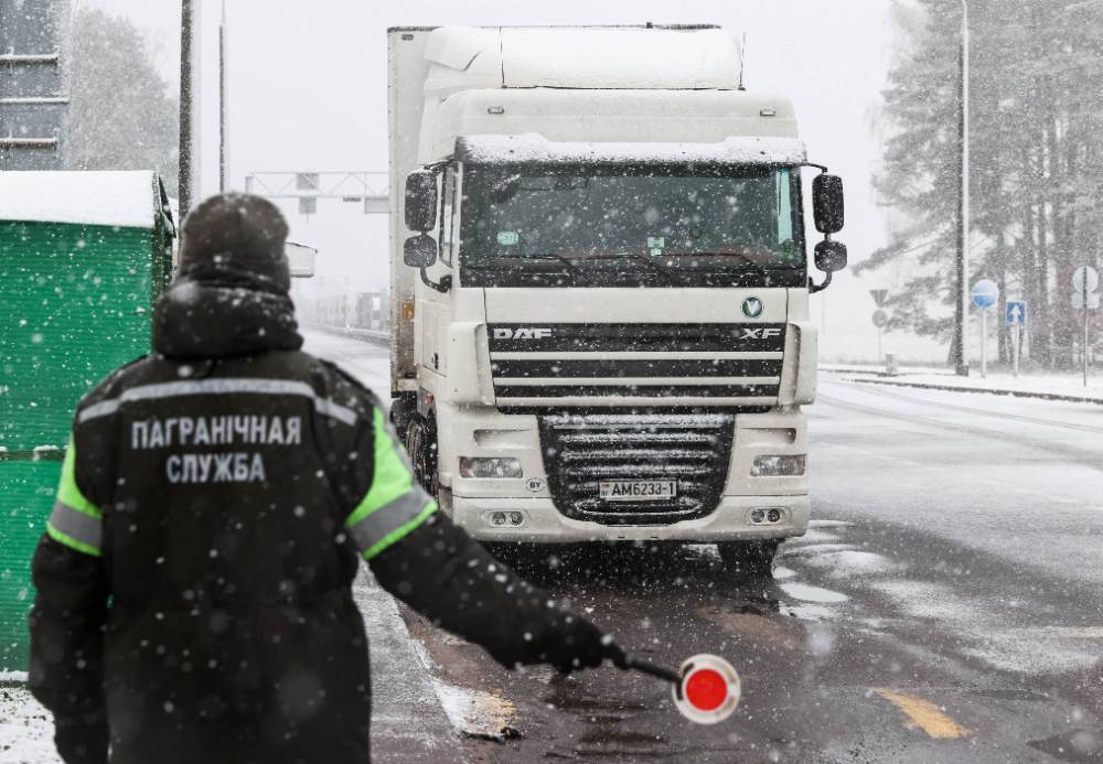 Белоруссия ограничит въезд для польских грузовиков и тягачей