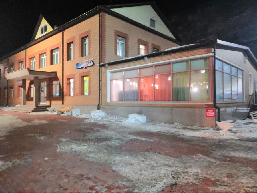 Заведение в Углегорске, где от остановки сердца скончалась женщина. Фото © Telegram / Новости Углегорска