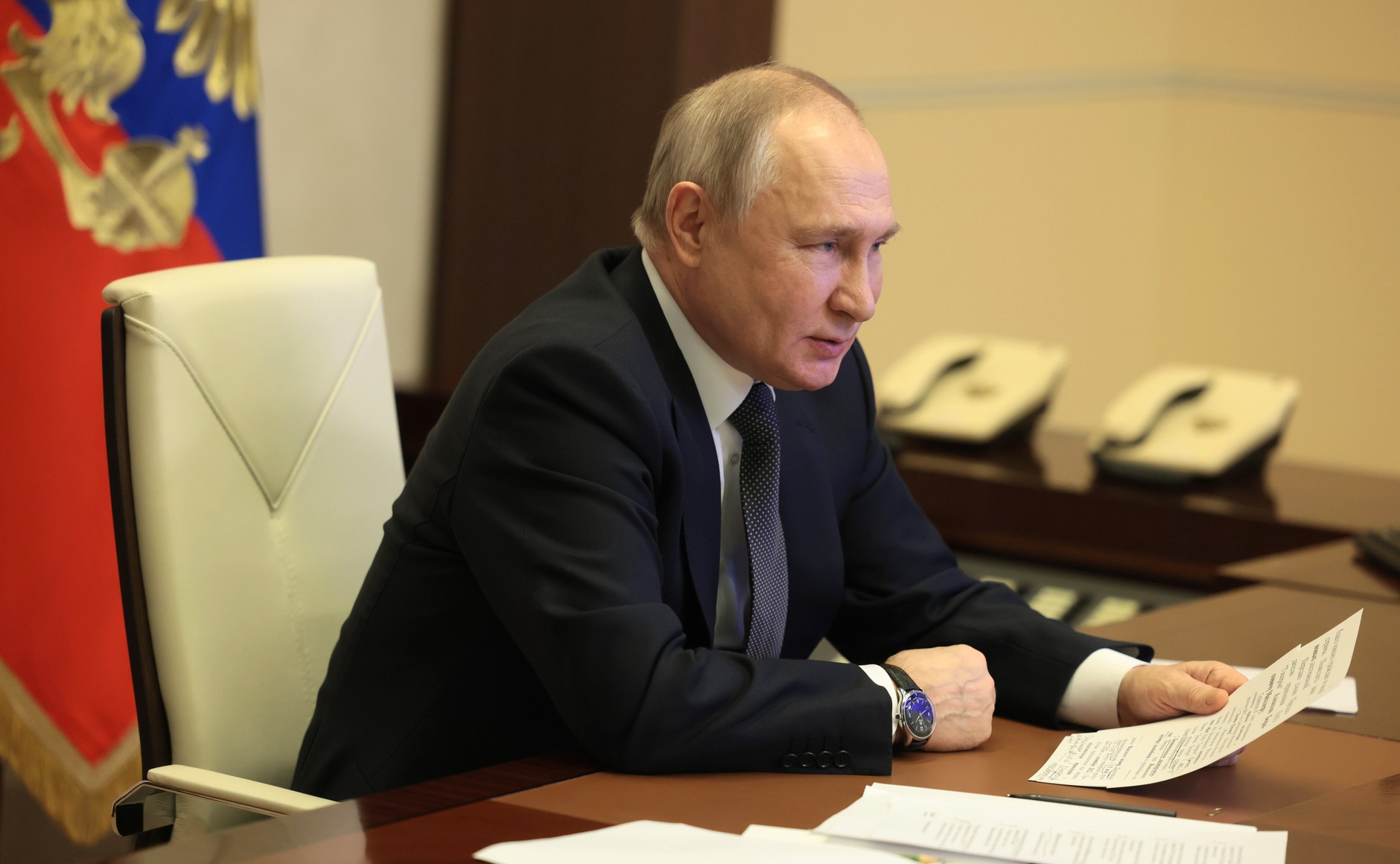 Путин отменил поездку в Ставропольский край в связи с ситуацией в Брянской области