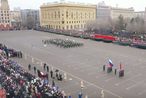 Парад в честь 80-летия победы в Сталинградской битве проходит в Волгограде