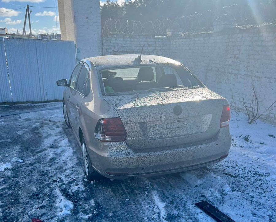 Последствия обстрела ВСУ Новой Таволжанки в Белгородской области. Фото © Телеграм-канал губернатора Вячеслава Гладкова