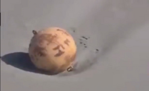 Две версии происхождения найденного на пляже в Японии огромного шара