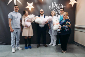Щёлковские врачи выходили недоношенных четверняшек