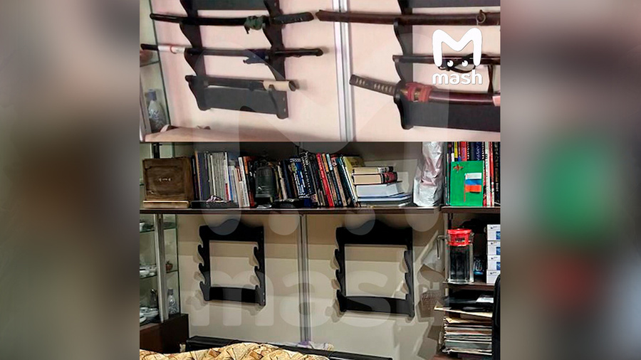 Японские антикварные мечи, ставшие предметом спора между бывшими супругами. Фото © Mash