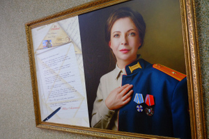 Выставка "Жёны героев" в Кирове. Фото © t.me / aleksandrsokolov43