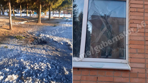 В Курской области ВСУ обстреляли детский сад и десять домов