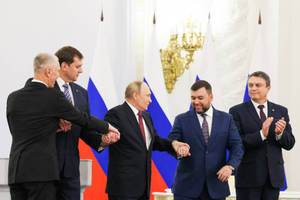Пушилин рассказал, как Путин нарушил протокол церемонии в честь вступления новых регионов