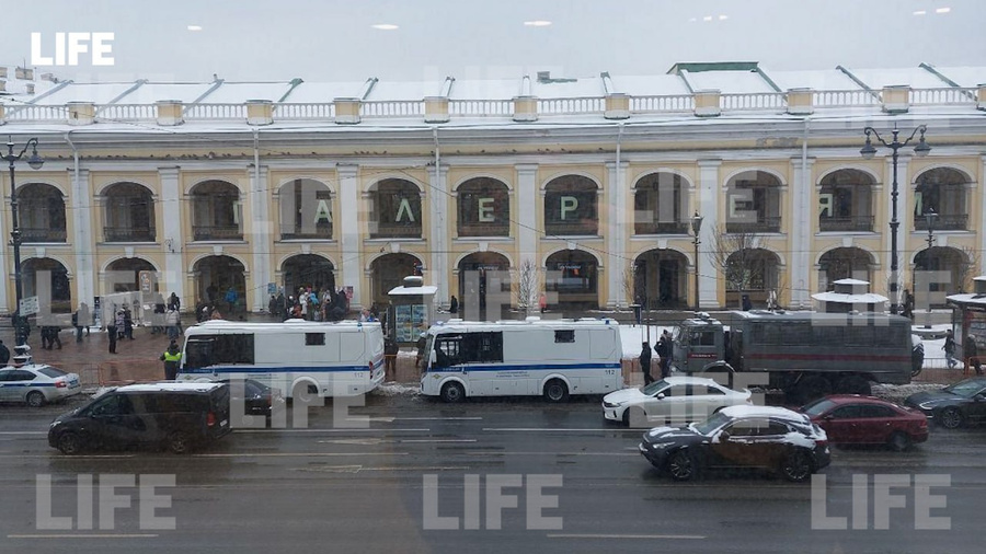В центре Петербурга мужчина выстрелил в сотрудника ОМОНа. Фото © LIFE