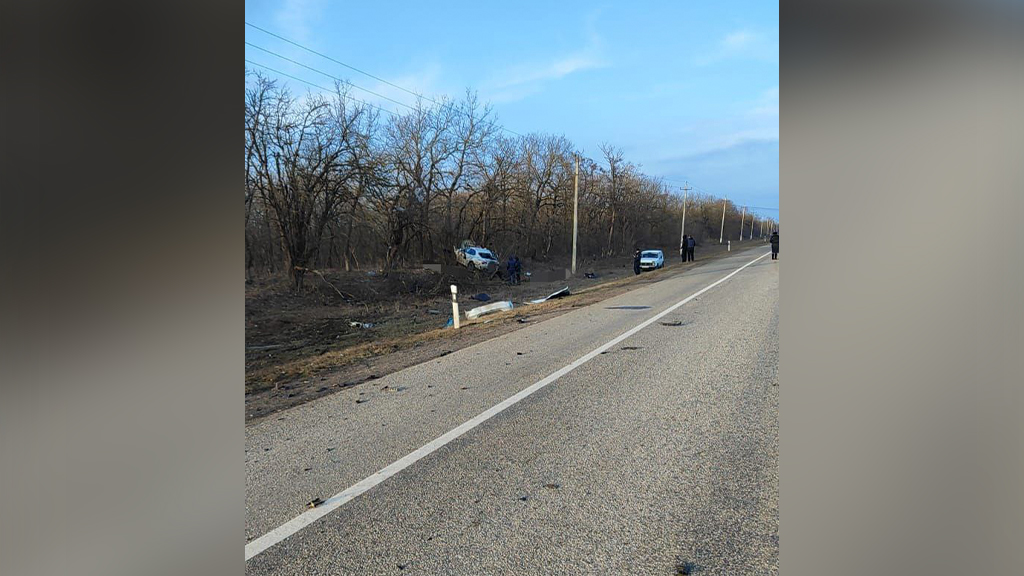 Последствия ДТП в Ставропольском крае. Фото © t.me / gibdd26