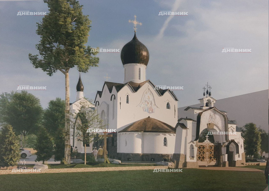 <p>Проект храма святой Нины. Фото © <a href="https://spbdnevnik.ru/news/2023-02-25/po-perimetru-hrama-svyatoy-niny-planiruyut-nachertat-imena-zhertv-blokady" target="_blank" rel="noopener noreferrer">"Петербургский дневник"</a> / Приход храма-памятника святой равноапостольной Нины</p>