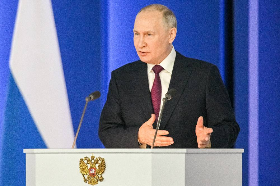 Президент РФ Владимир Путин. Фото © ТАСС / Рамиль Ситдиков / POOL