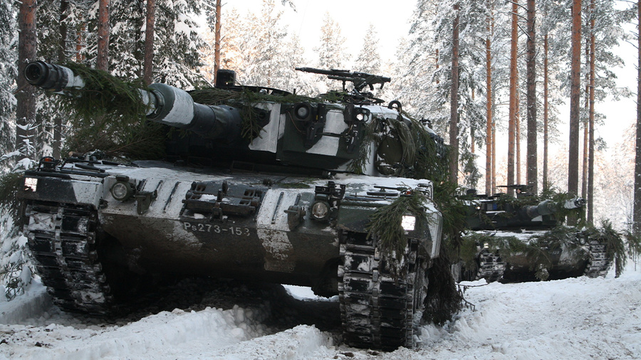 Танк Leopard 2A4. Обложка © Mil.in.ua