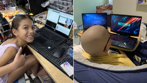 Компьютерные гении: Смешные фото детей, увлечённых технологиями