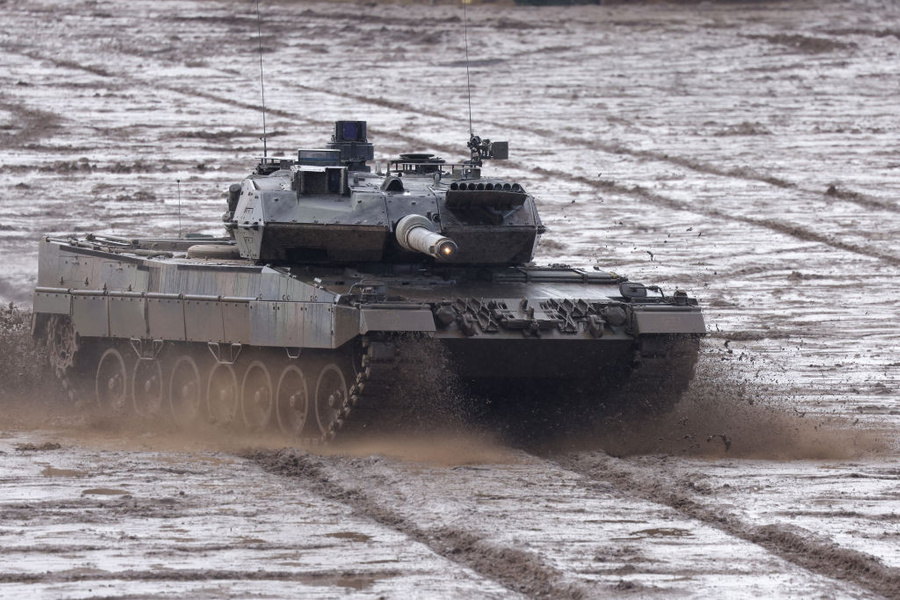 Leopard 2. Фото  Getty Images / Sean Gallup