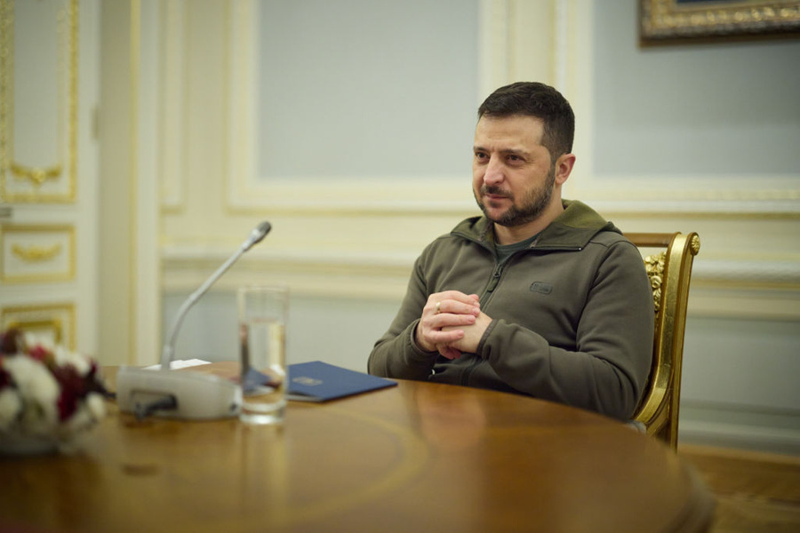 <p>Президент Украины Владимир Зеленский. Фото © Getty Images / Ukrainian Presidency</p>
