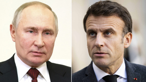 МИД Франции объяснил, по чьей просьбе Макрон так часто звонит Путину