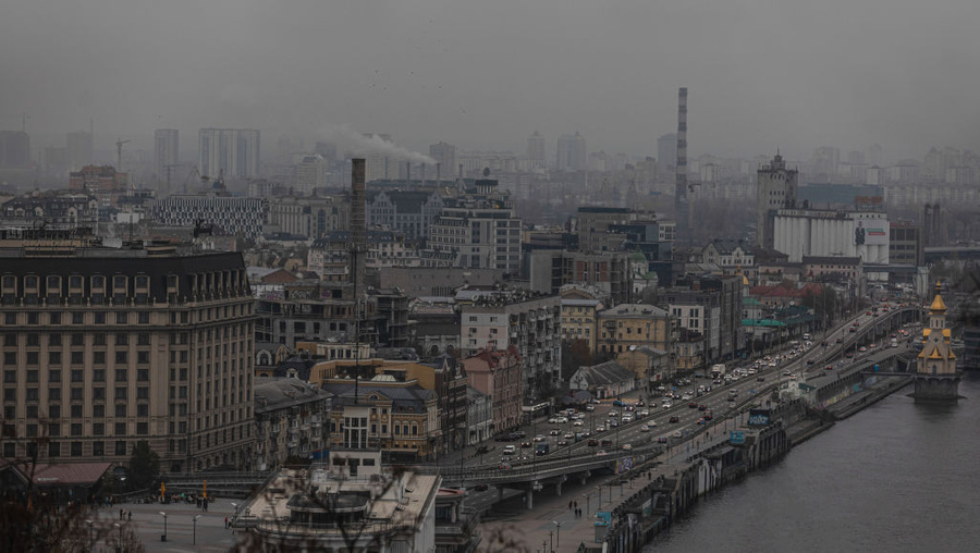Вид на Киев. Фото © Getty Images / Mykhaylo Palinchak / SOPA Images / LightRocket