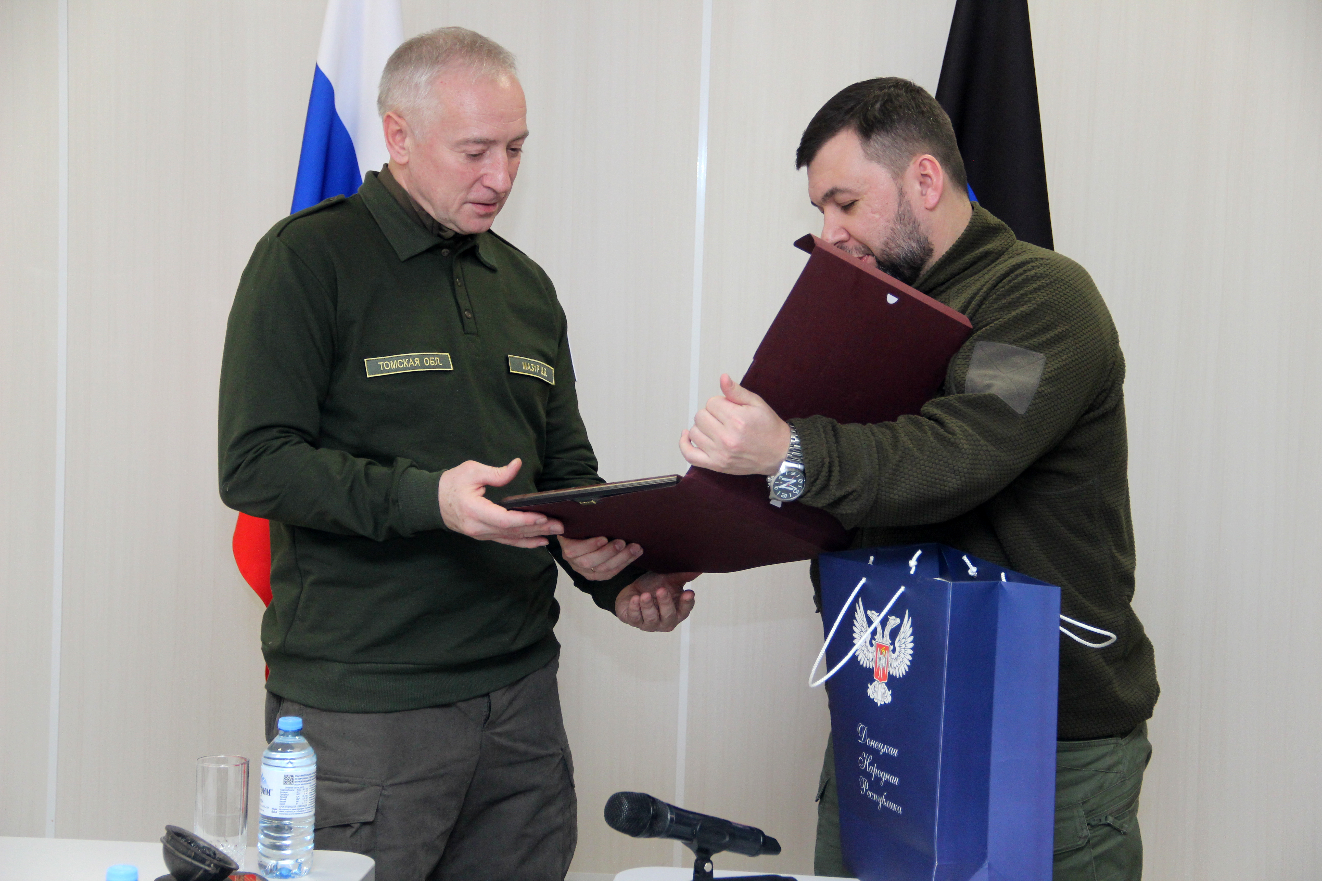 Томский губернатор Мазур договорился с Пушилиным о сотрудничестве региона с ДНР