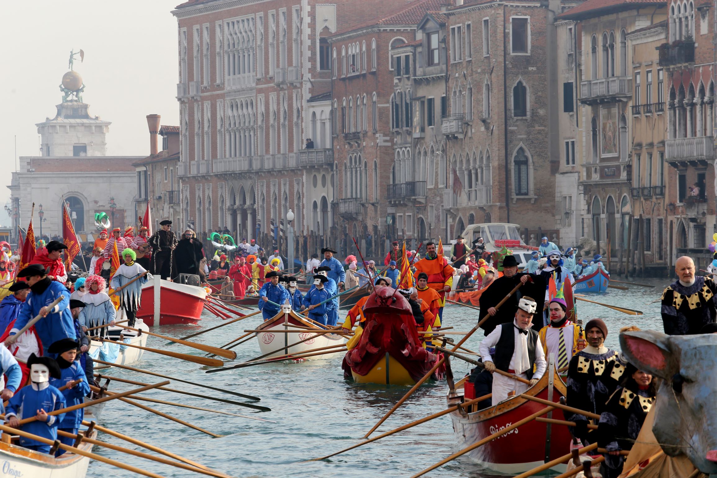 Венецианский карнавал. Фото © Twitter / Venice_Carnival
