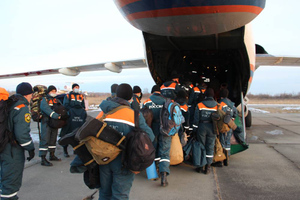 Спасатели МЧС России отправляются в пострадавшую от землетрясения Сирию