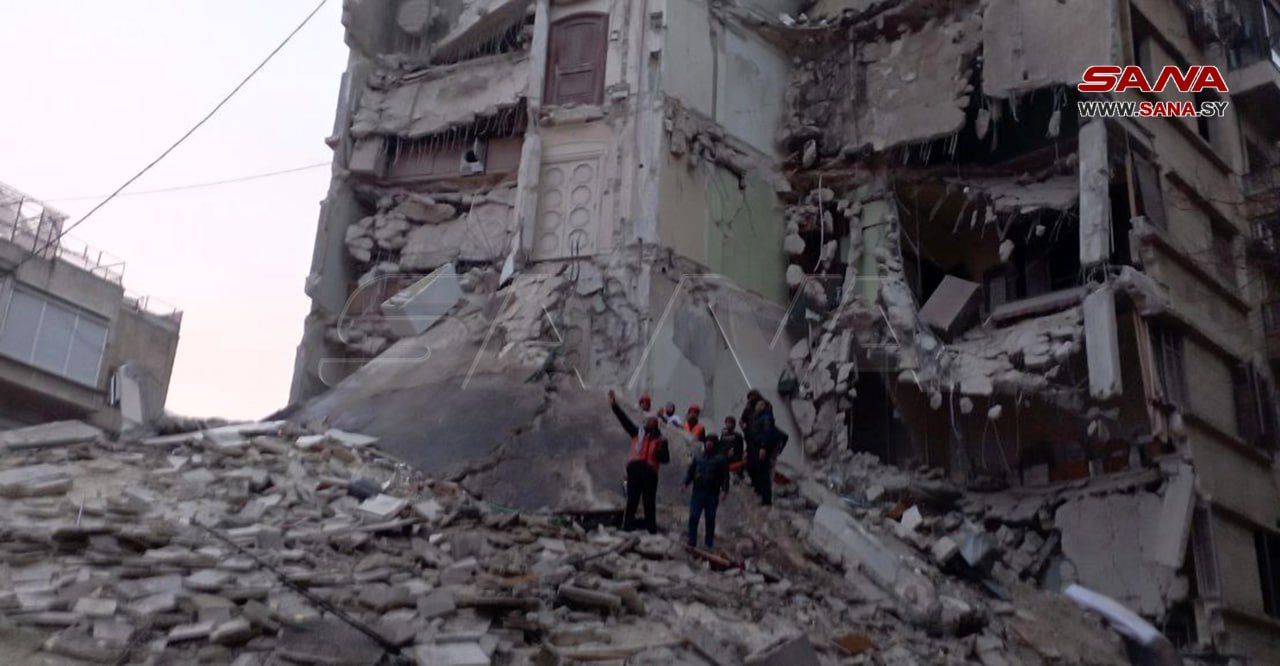 Последствия землетресения. Фото © Telegram / SyrianArabNewsAgency