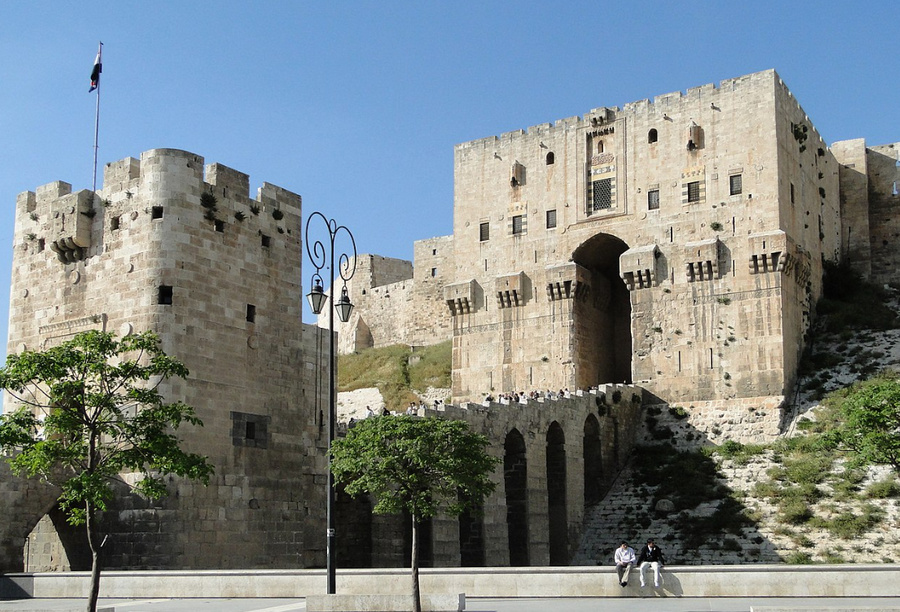 Цитадель Алеппо в Сирии. Фото © Wikipedia / Bernard Gagnon