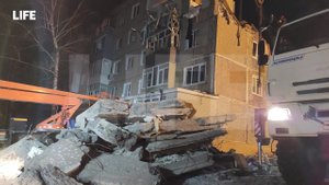 Из частично разрушенного взрывом дома в Тульской области спасли семь человек