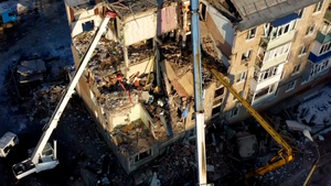 Лайф снял с коптера дом в Ефремове, где после взрыва разрушился целый подъезд