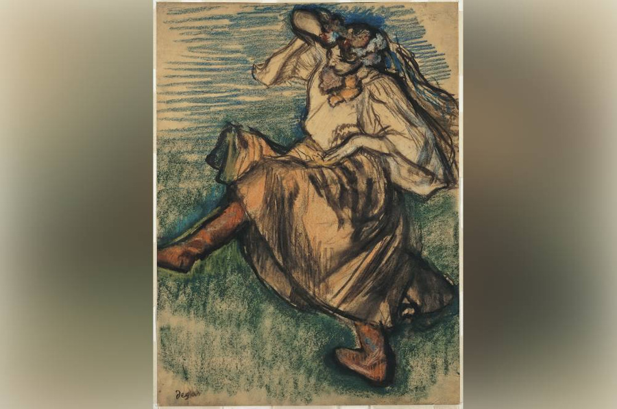 Картина "Русские танцовщицы". © Музей Метрополитен