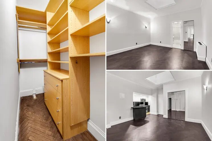 В квартире без окон есть гардеробная, туалет, спальня и кухня, совмещённая с гостиной. Фото © New York Post