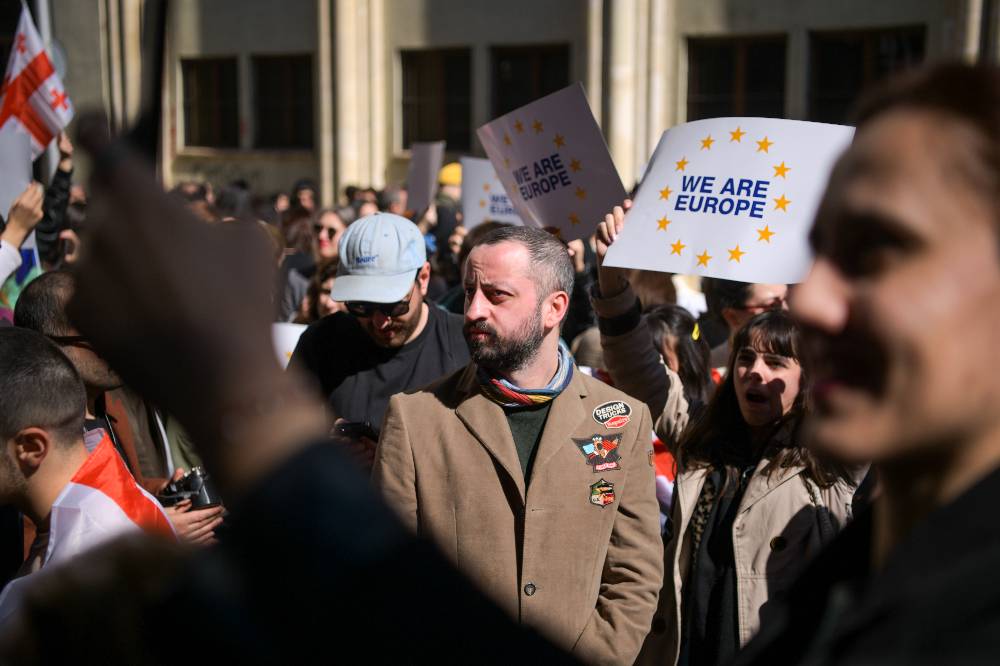 В Грузию прибыли воевавшие за Украину сторонники Саакашвили