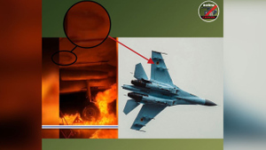 Украинцы сожгли собственный самолёт Су-27 ради фейкового видео