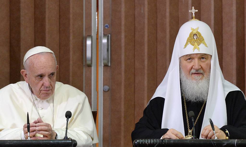Папа римский хочет встретиться с патриархом Кириллом в Иерусалиме