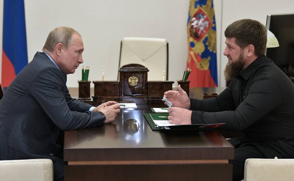 Путин сегодня встретится с Кадыровым