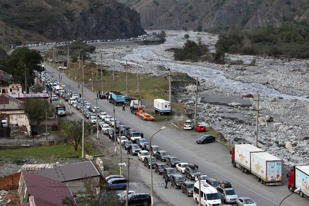 В Северной Осетии отметили рост числа въезжающих из Грузии через Верхний Ларс