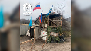 В ЛНР дети возвели блокпост возле дома и проверяют документы родителей и соседей