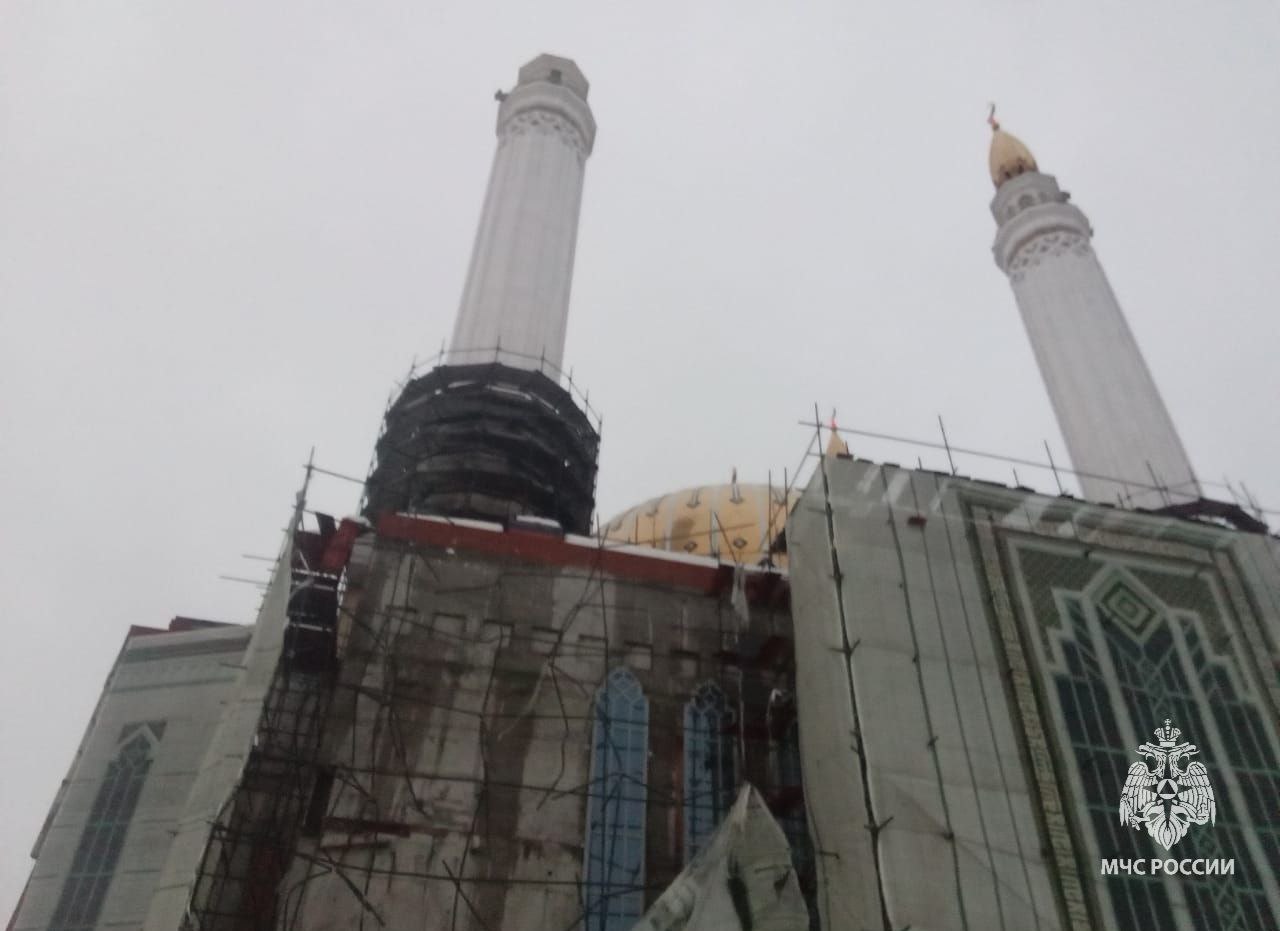 Муфтий заявил, что падение купола с мечети в Уфе не стоит воспринимать негативно