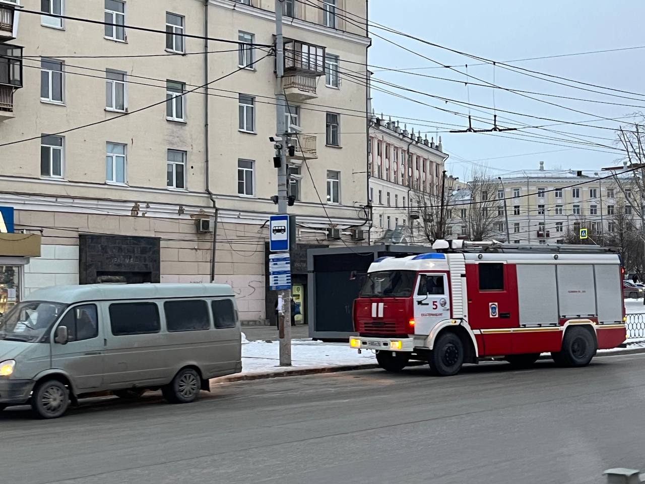 В Екатеринбурге произошёл пожар в метро