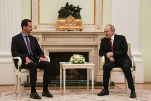 В Кремле завершились переговоры Путина и Асада