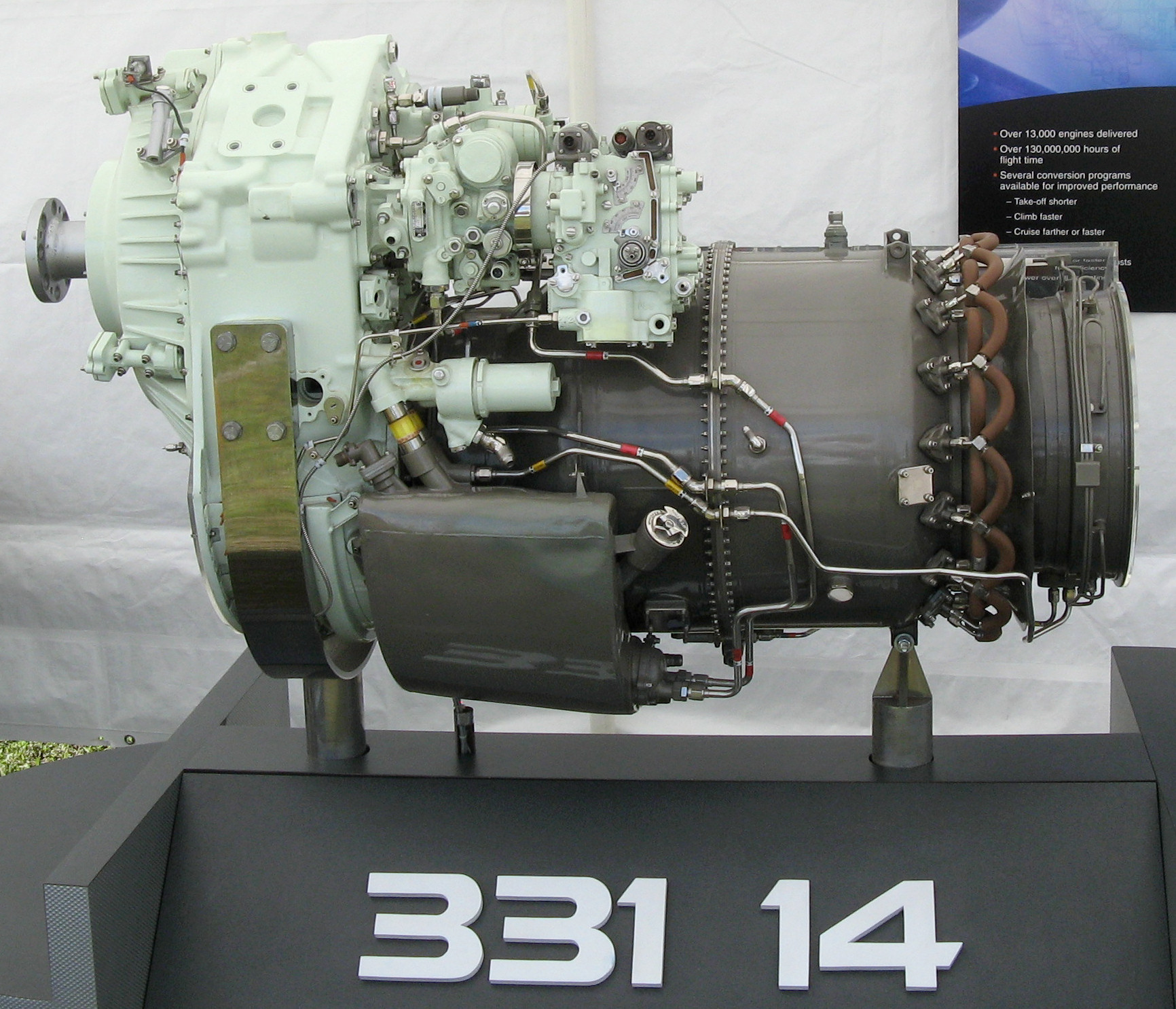 Двигатель Honeywell TPE331-10. Фото © Wikipedia