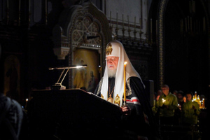 Патриарх Кирилл счёл "чудовищным деянием" изгнание монахов из Киево-Печерской лавры