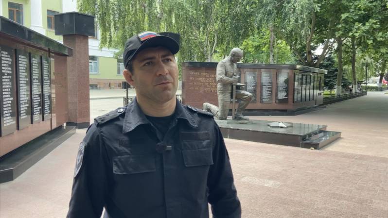 Лейтенант полиции Магомедхан Гаджимагомедов. Фото © МВД.РФ