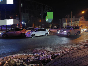 Кадр с места массового ДТП во Владивостоке. Обложка © Telegram / Полиция Приморья