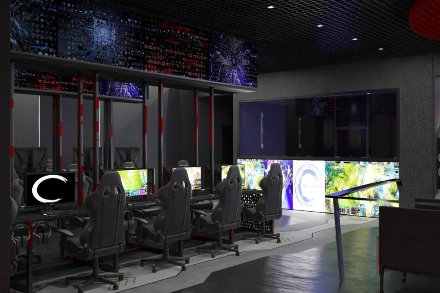 Внутри Центра киберспорта, который откроется в Красногвардейском районе Санкт-Петербурга. Обложка © Telegram / Пресс-сек Красногвардейского
