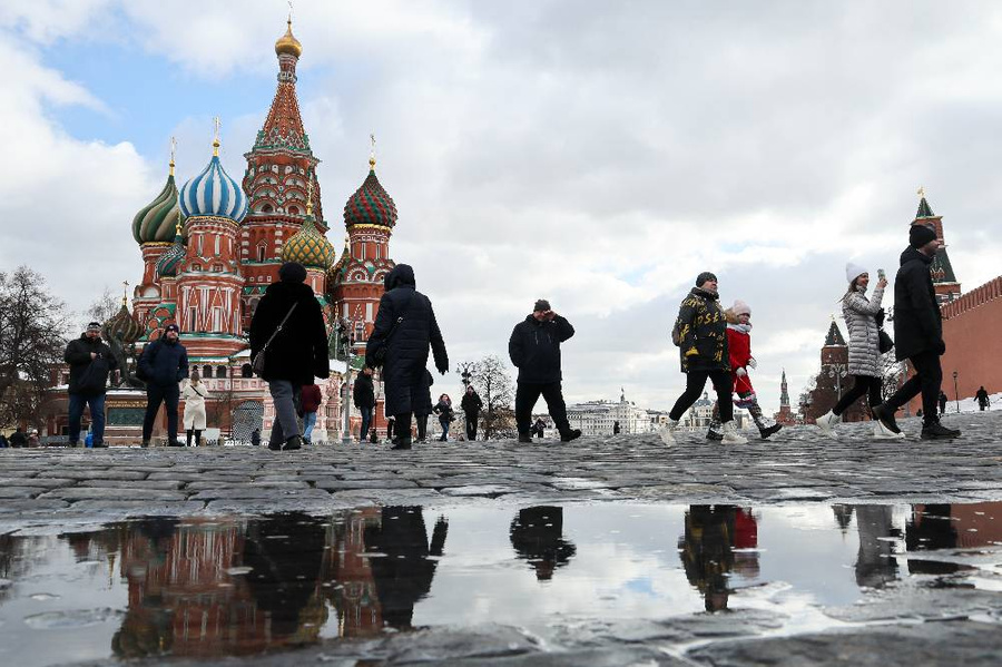 Оттепель в москве