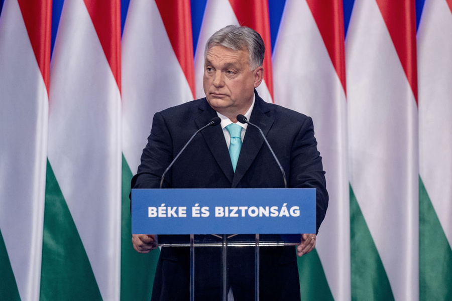 <p>Премьер-министр Венгрии Виктор Орбан. Обложка © Getty Images / Janos Kummer</p>