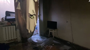 В Симферополе при пожаре погибли женщина с двумя маленькими детьми