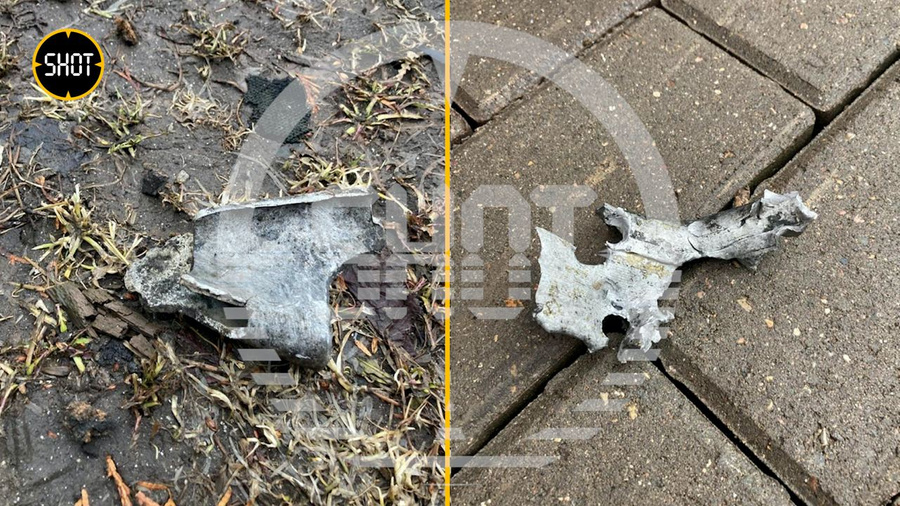 Последствия взрыва беспилотника в Тульской области. Обложка © Telegram / SHOT